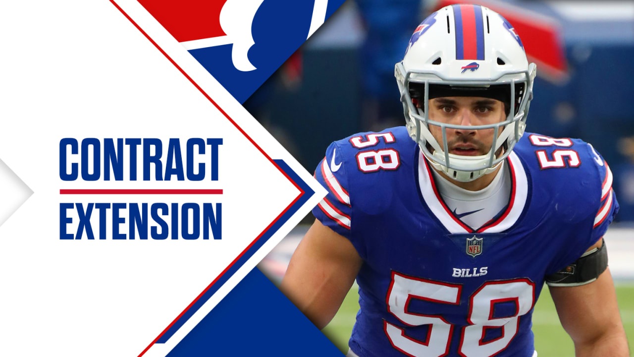 Accounts agree to the terms of an extension with LB Matt Milano