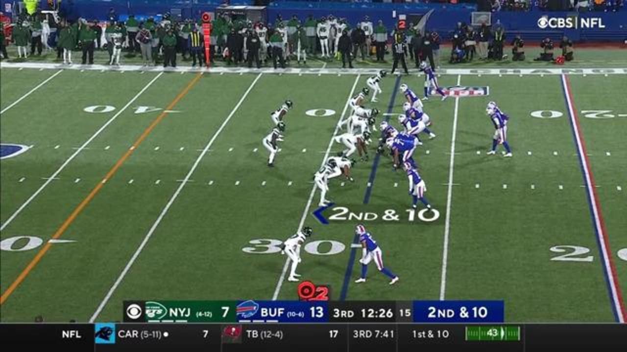 Bills DB Taron Johnson Hauls In First Interception Of Season