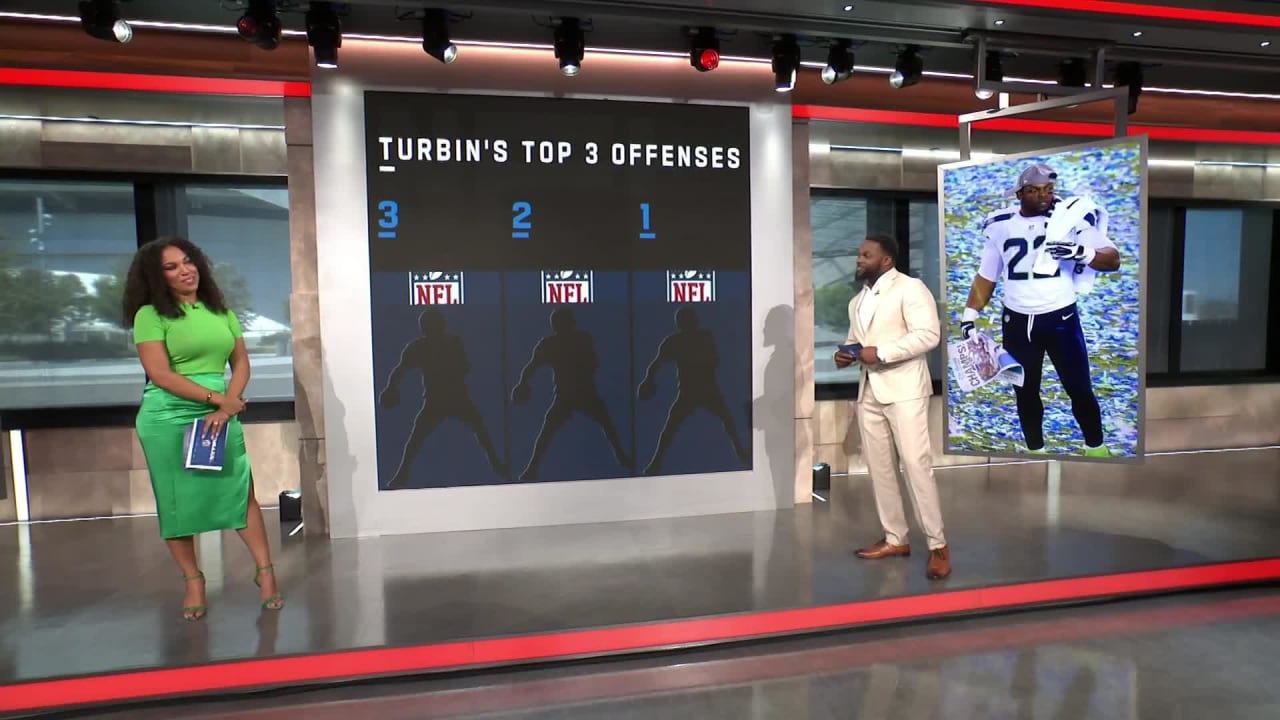 NFL Total Access Robert Turbins Top 3 offenses in NFL for 2022