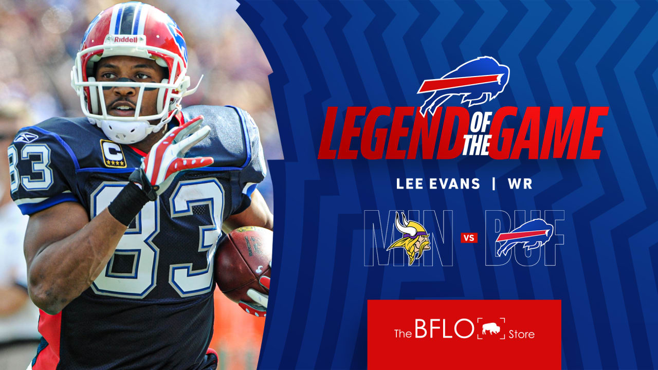 Lee Evans announced as the Bills Legend of the Game