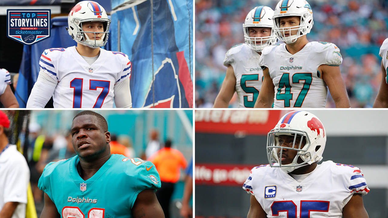 Top 7 storylines for Bills-Dolphins in Week 13