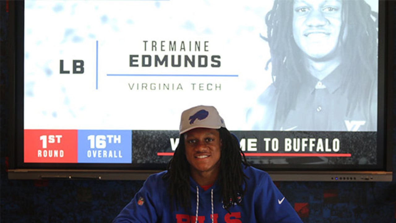 Tremaine Edmunds: Buffalo Bills trade again to pick LB in Round 1