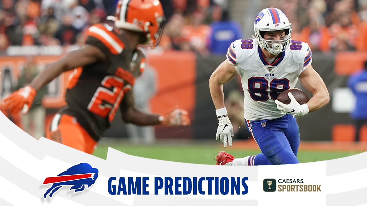 Game predictions, Bills vs. Browns in Detroit