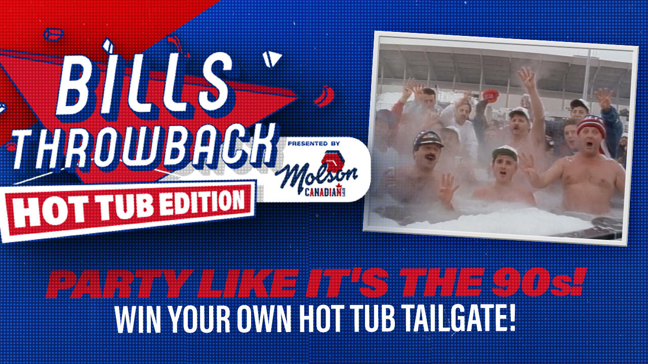 How Bills fans can win a Hot Tub tailgate for Wild Card weekend