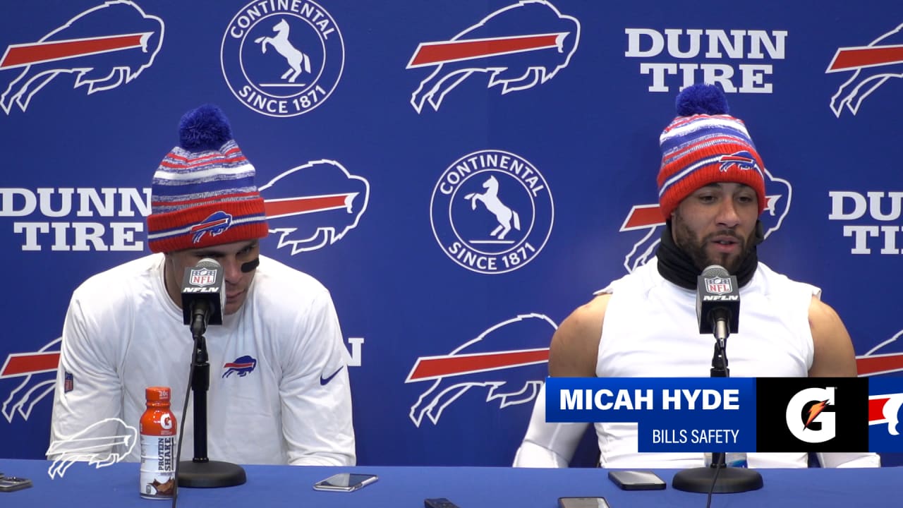 Bills' Jordan Poyer and Micah Hyde snap at reporter after loss