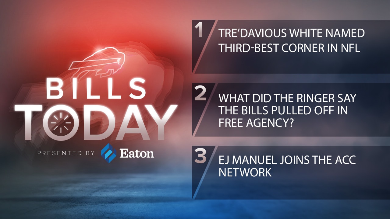 Bills Today: Tre'Davious White named third-best corner in NFL