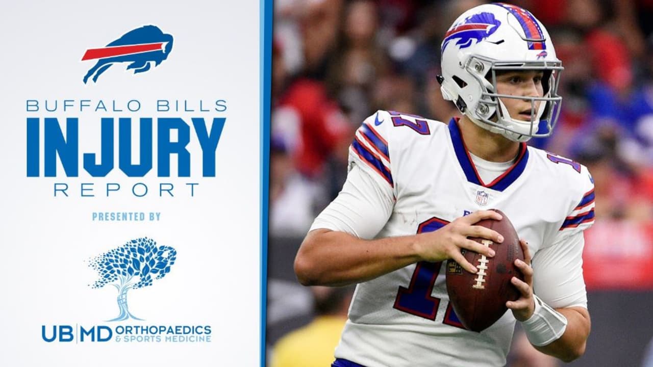 Report: Josh Allen's elbow injury 'short-term,' Bills QB expected