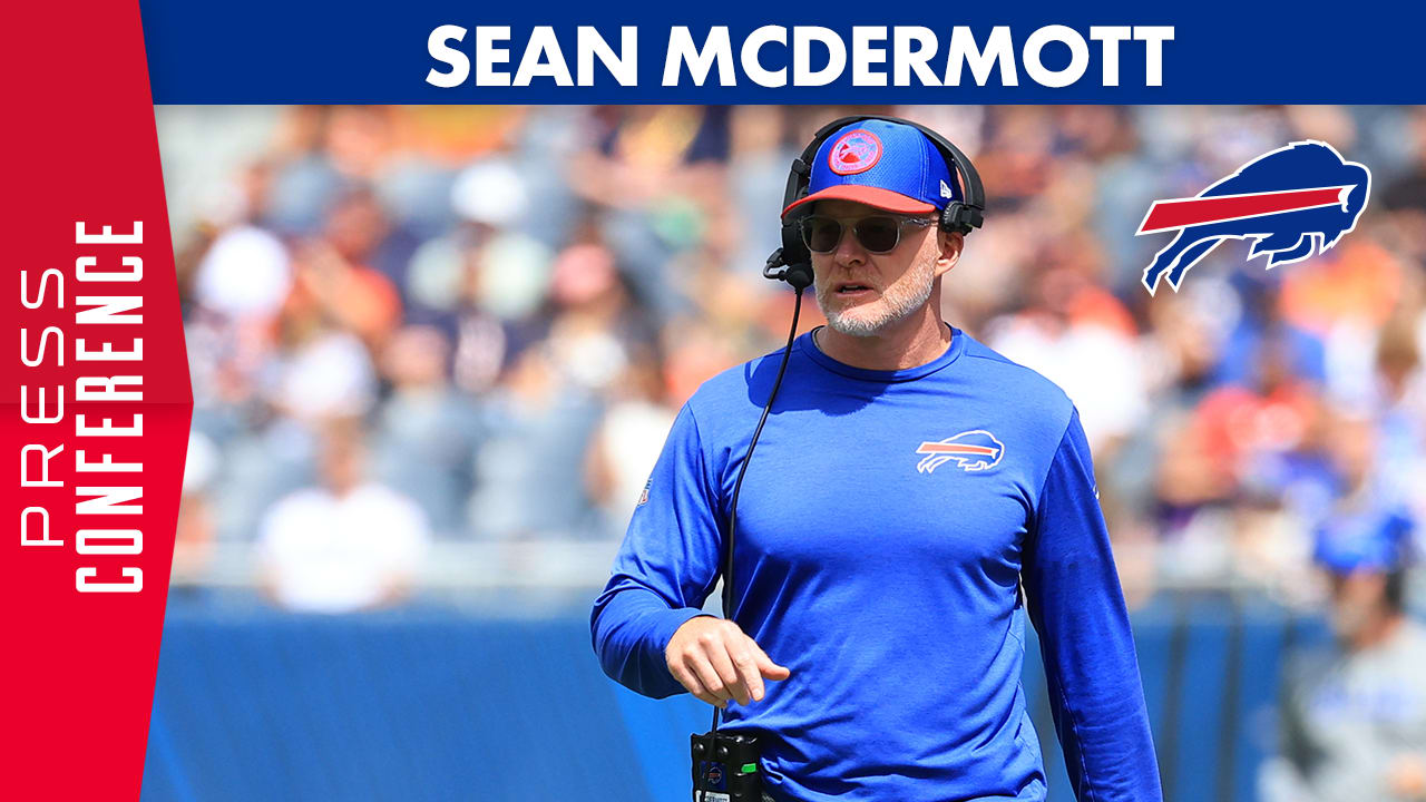 Sean McDermott on Bills' offensive imbalance: 'Adjustments are being made'