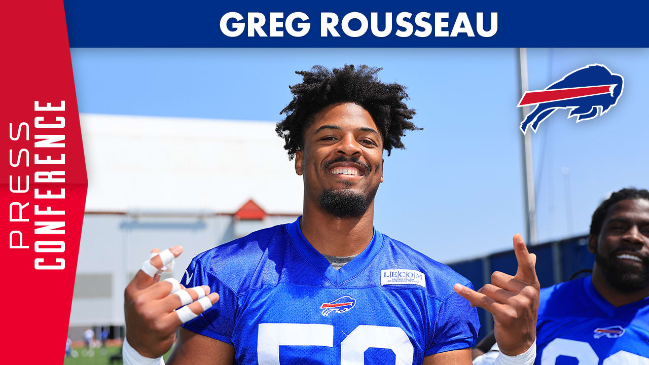 Bills rookie DE Greg Rousseau named AFC Defensive Player of the Week