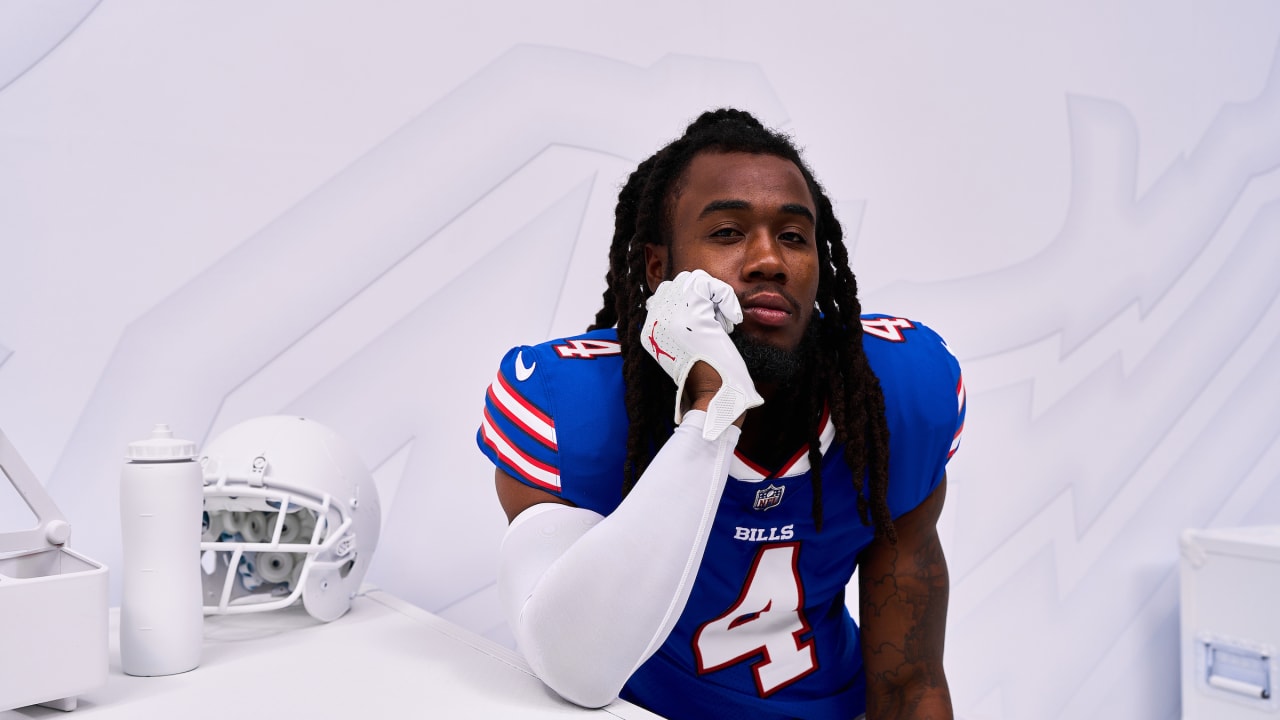 Bills' James Cook channels brother Dalvin with jersey change