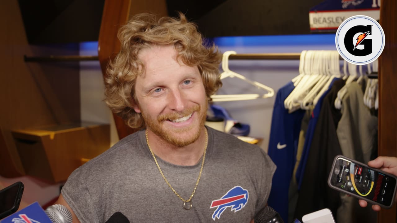 Buffalo Bills have 'no loss of faith or confidence' in WR Cole Beasley