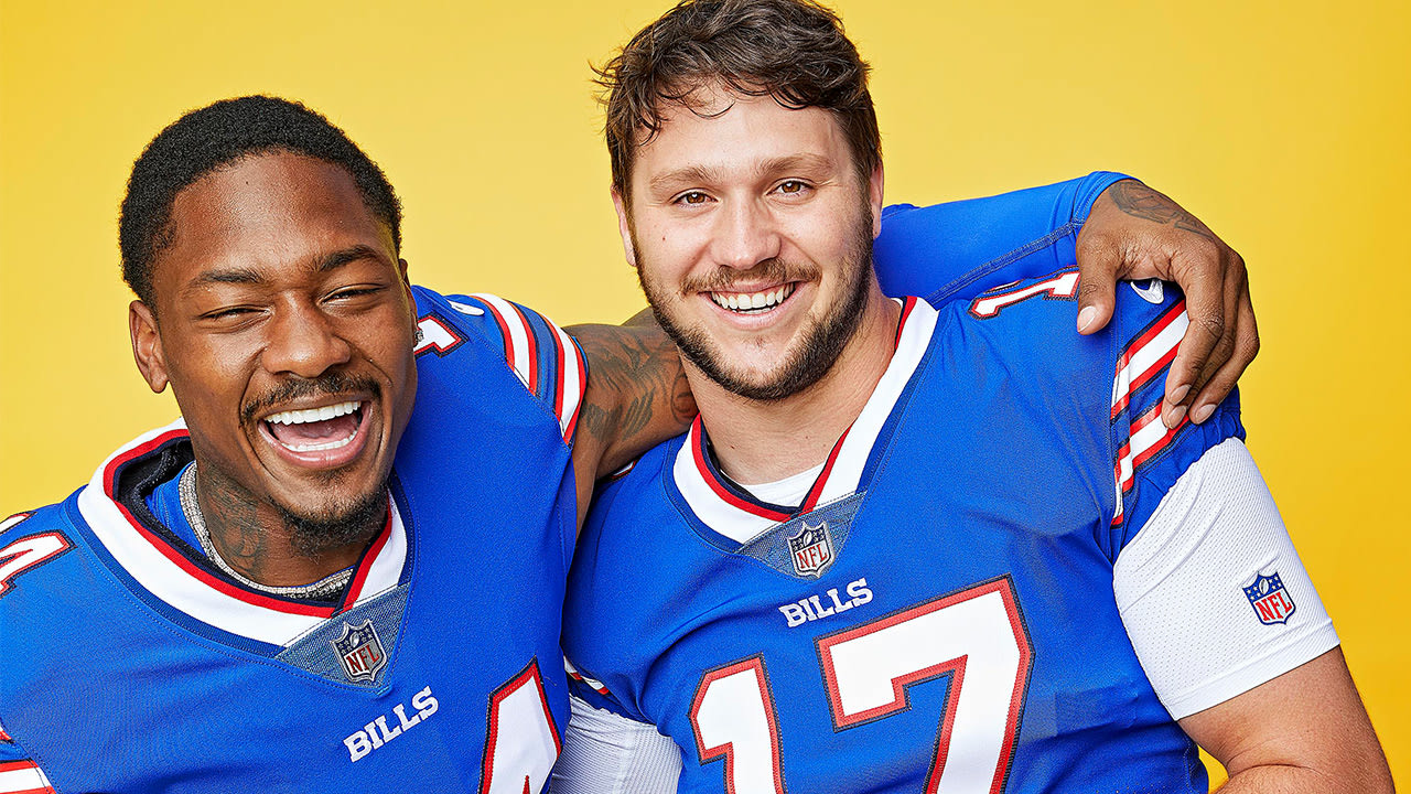 BFF Issue Cover, Buffalo Bills Josh Allen and Stefon Diggs Art Print by Sports  Illustrated - Sports Illustrated Covers