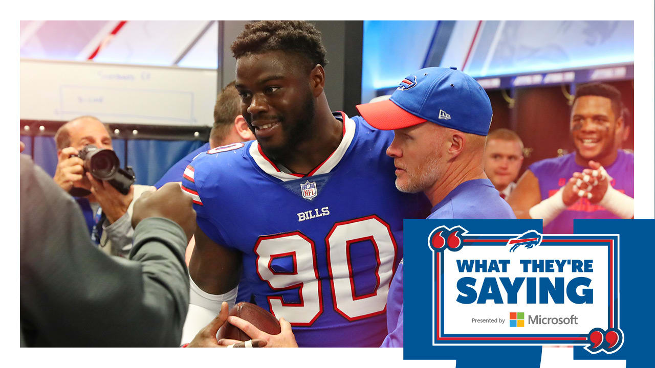 What they're saying: Bills credit defense, running game and fans in ...