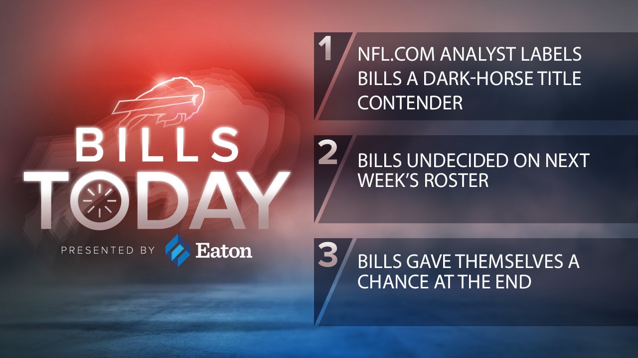 Bills Today  NFL.com analyst labels Bills a dark-horse title contender