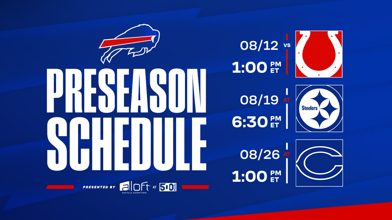 Buffalo Bills Preseason 2024 Pippa Britteny