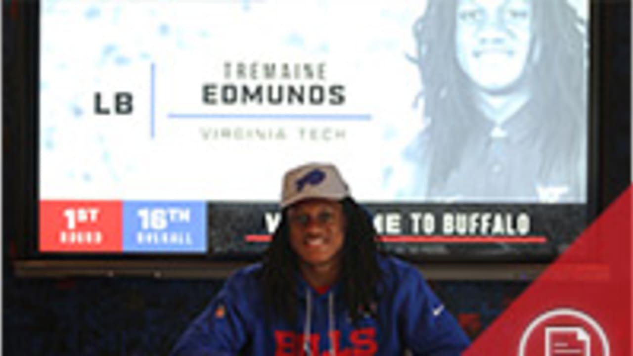 Tremaine Edmunds making progress for Buffalo Bills as rookie starter