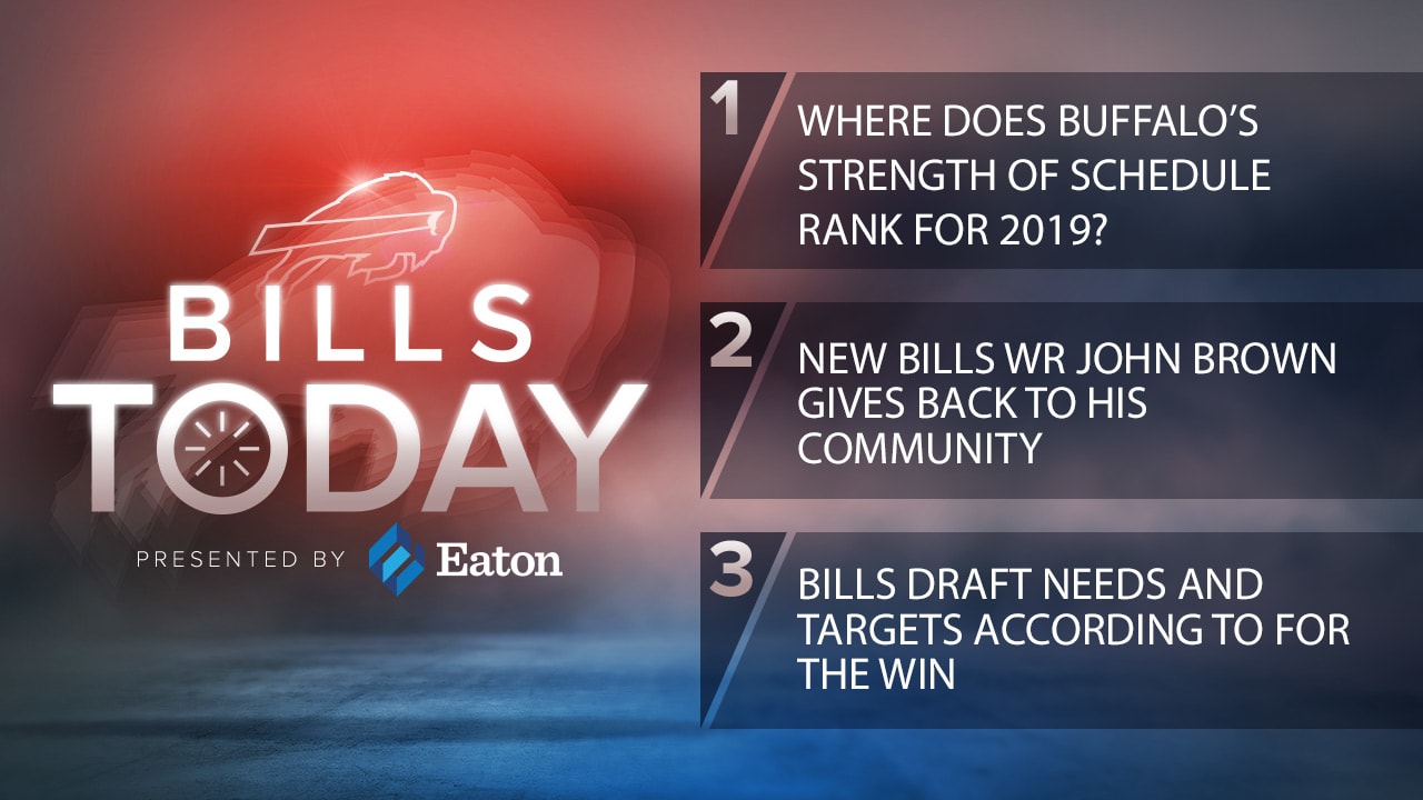 Bills Today: Where does Buffalo’s strength of schedule rank for 2019?