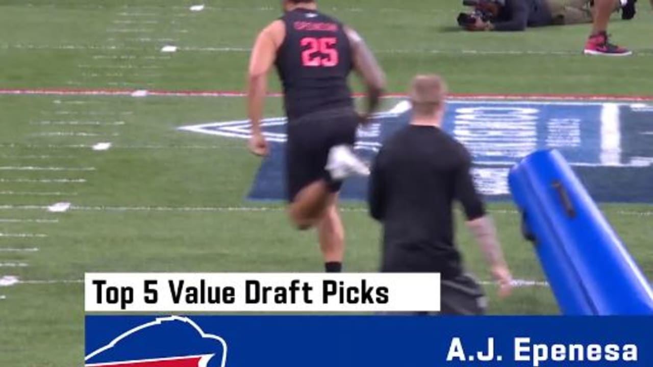 Top 5 Best Picks in the Draft, Value