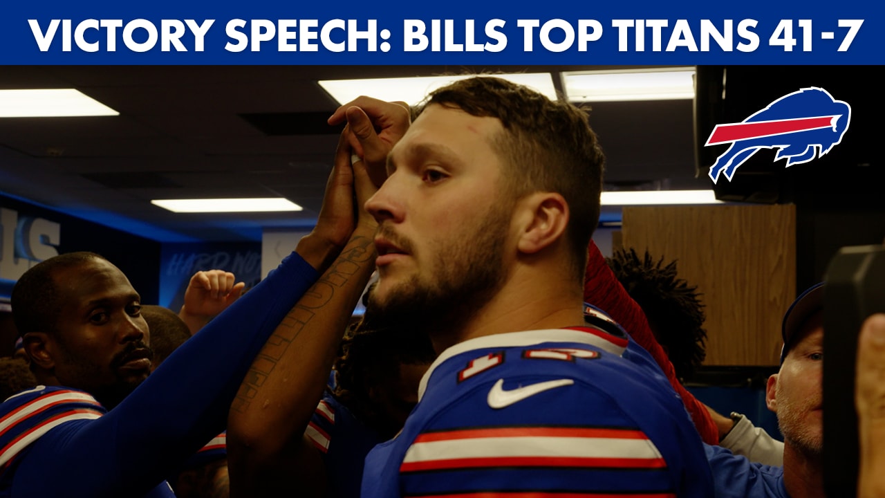 Victory Speech: Bills Week 6 Win Over Kansas City Chiefs