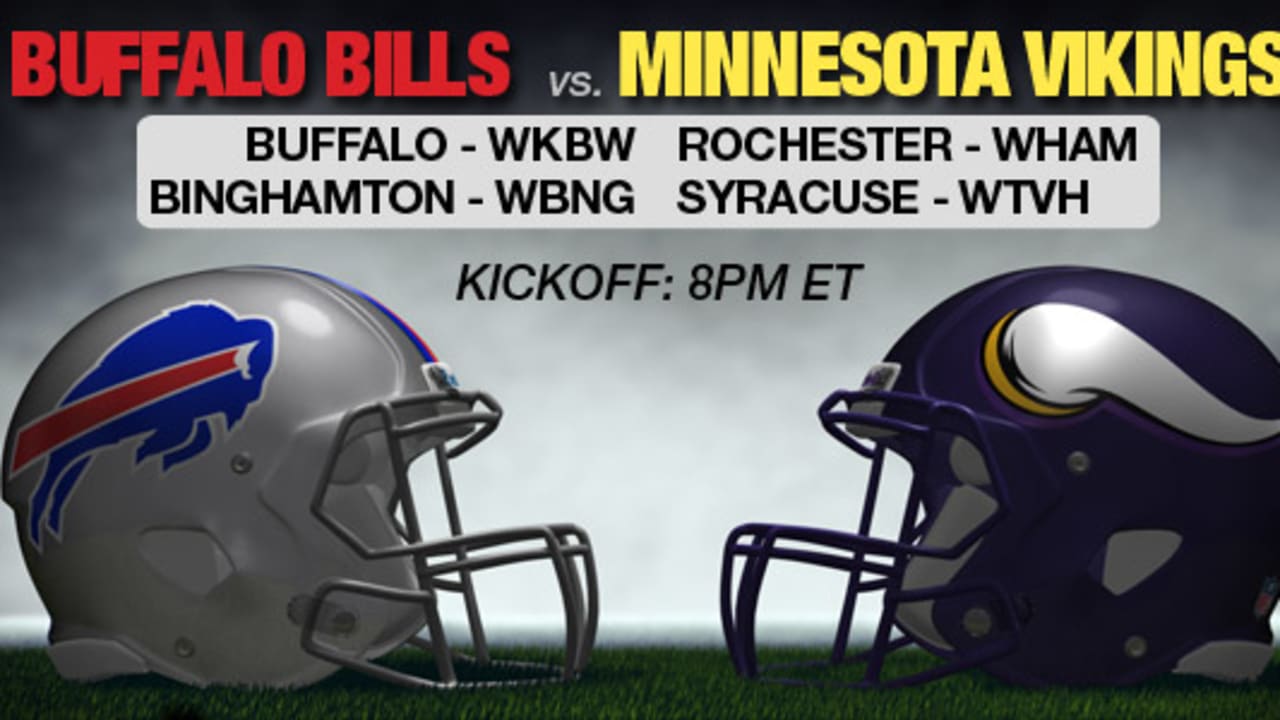 Live Chat: Bills-Vikings