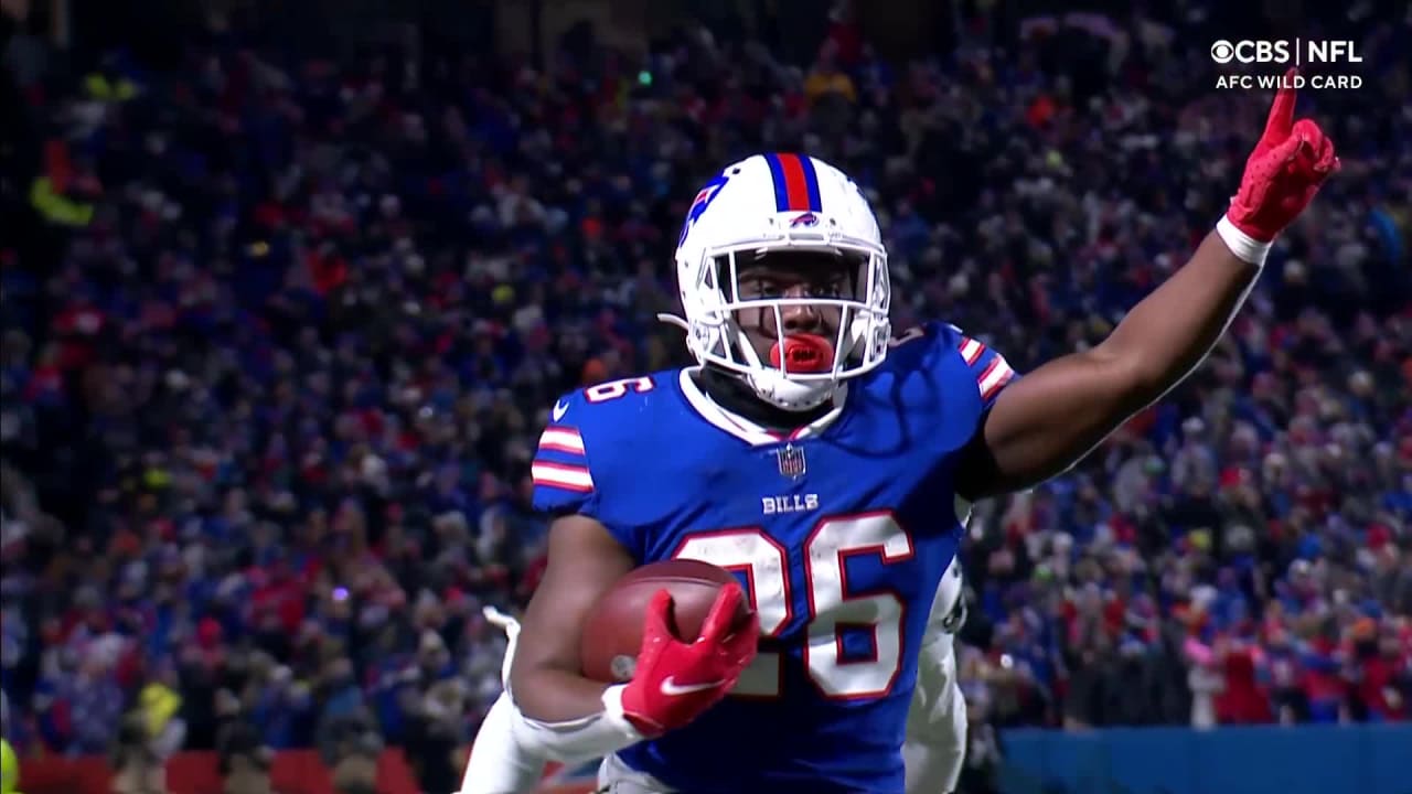 Bills' Devin Singletary opens second half with TD vs. Bears (video)