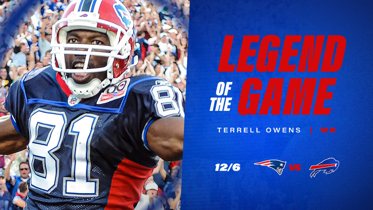Terrell Owens announced as the Bills Legend of the Game