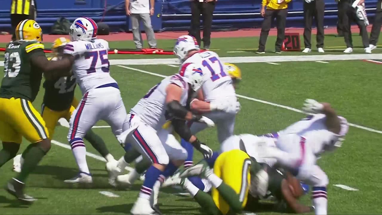 Bills RB Zack Moss Scores TD, Helps Bills In Shutout Of Packers