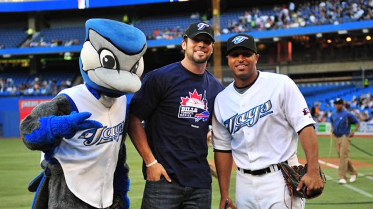 Josh Allen and the Buffalo Bills visit the Toronto Blue Jays! 