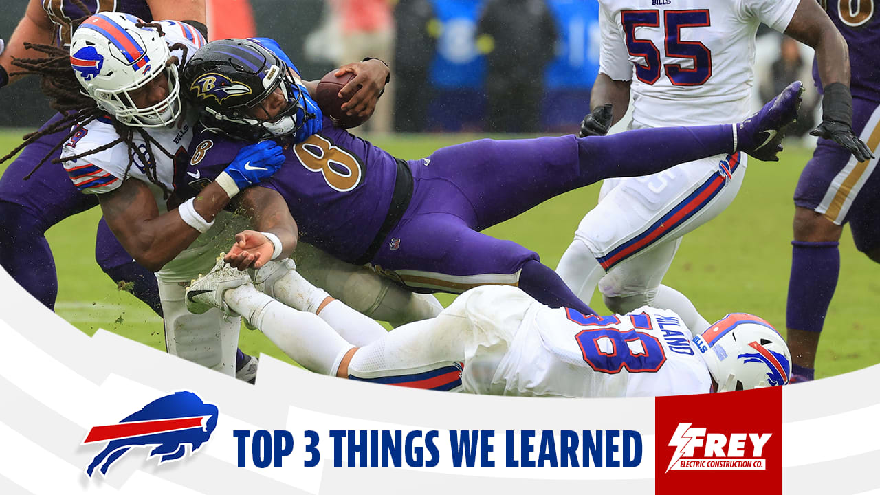 Top 3 things we learned from Bills vs. Ravens | Week 4