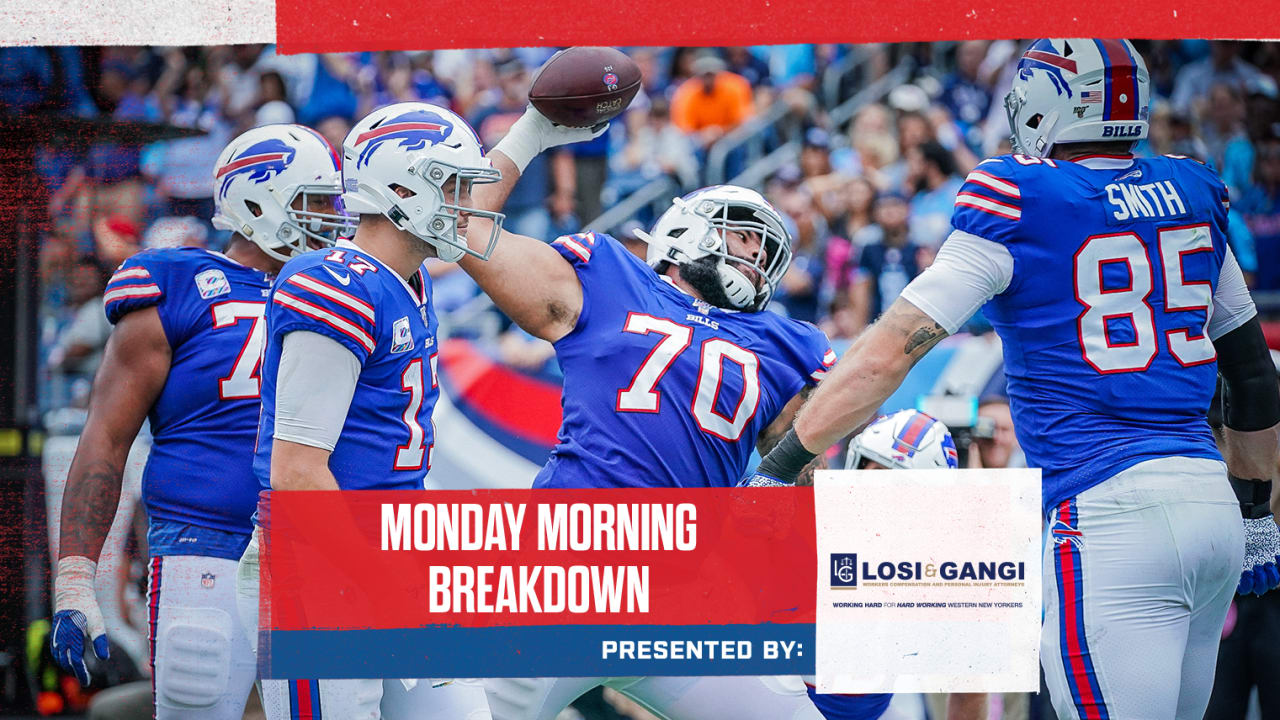 Eric Wood 5 Observations On The Bills Heading Into The Bye