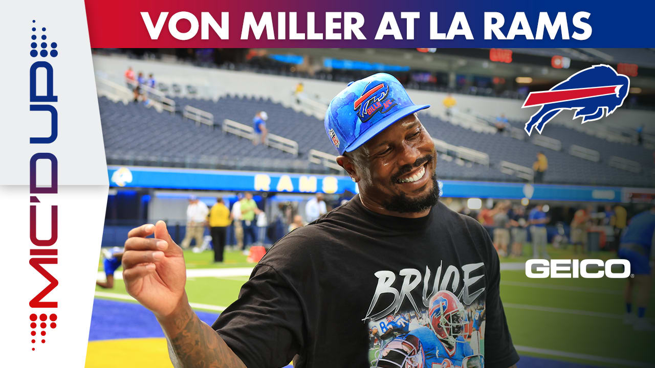 Von Miller settles in with Bills after leaving LA Rams, Football