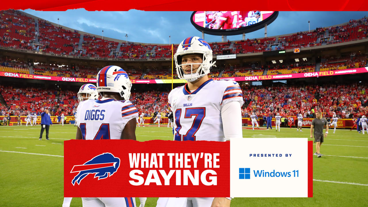 What they're saying  Why Bills at Chiefs is the most anticipated game of  the divisional round