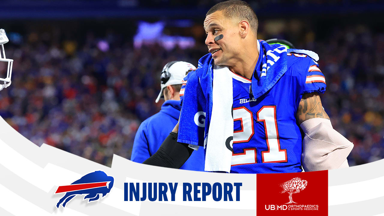 Buffalo injury report includes Jordan Poyer, Dawson Knox, Matt Milano