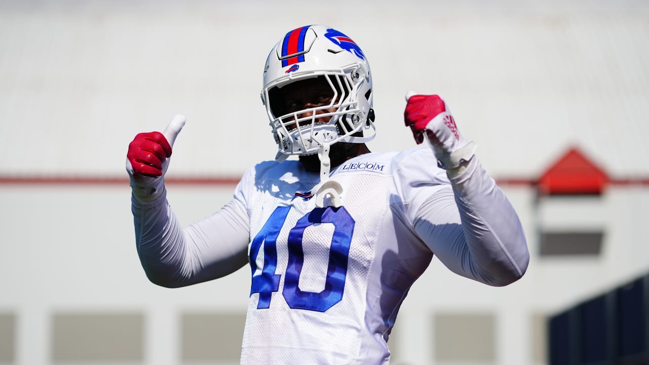 Official Bills mafia helmet von miller miller time buffalo bills