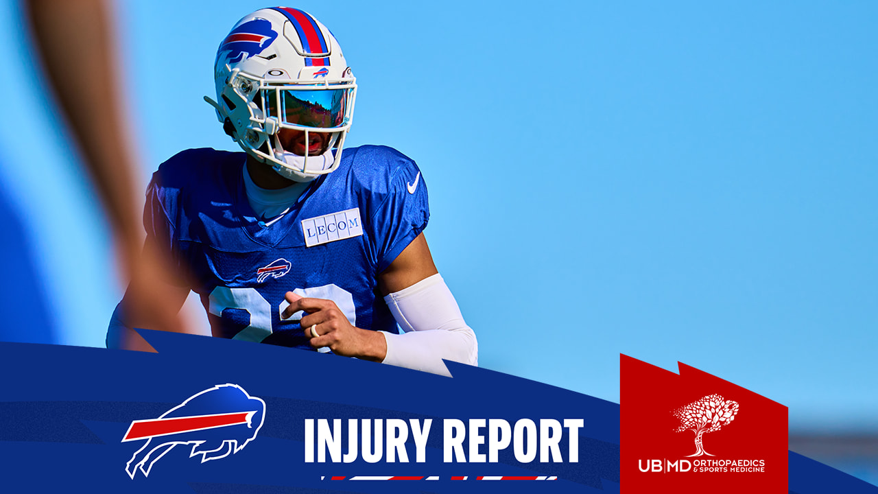 Bills injury report for Week 1 at Jets