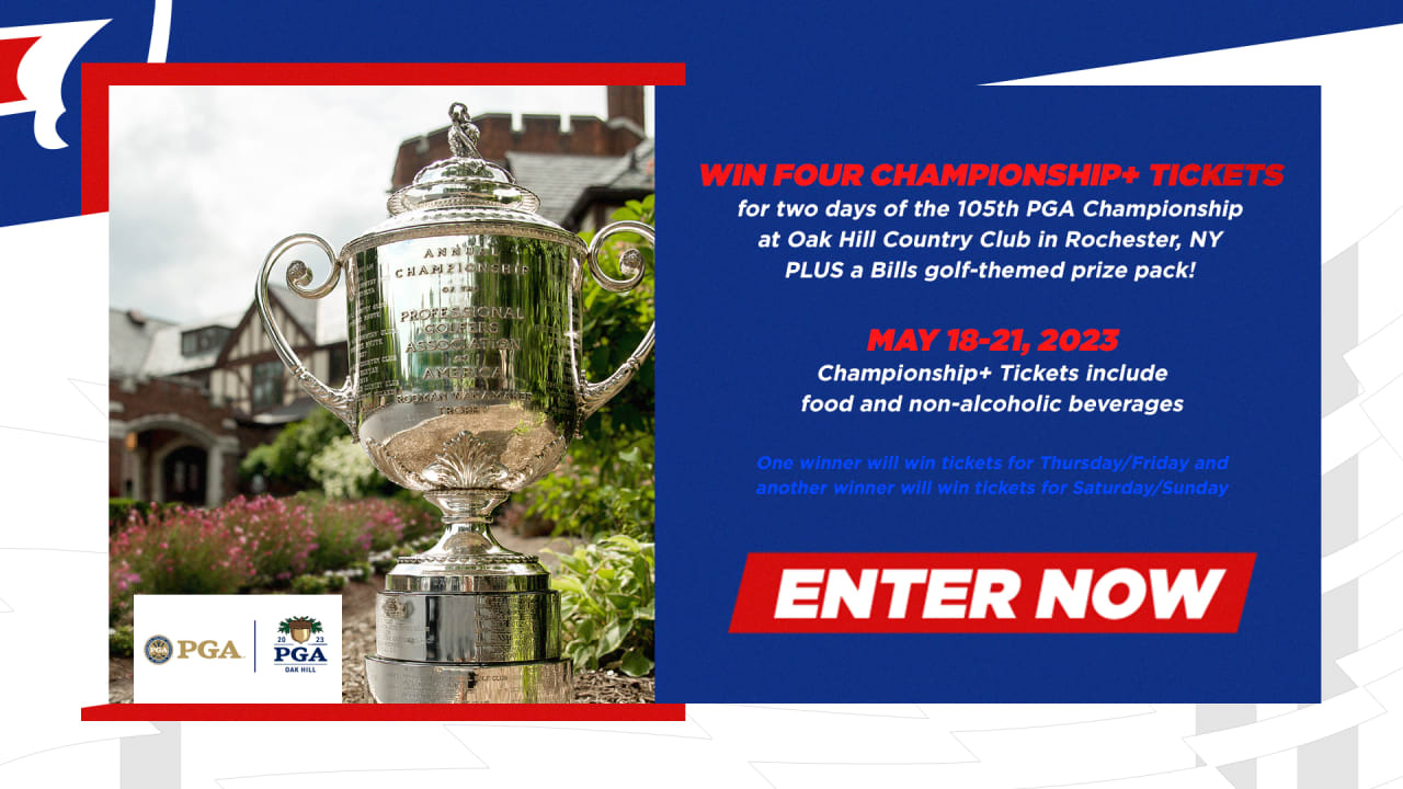 Enter to win tickets to the 2023 PGA Championship at Oak Hill Country Club