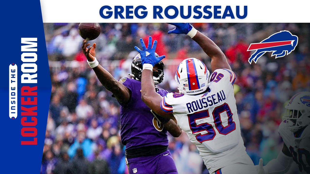 Greg Rousseau Feeling Blessed to be in Buffalo