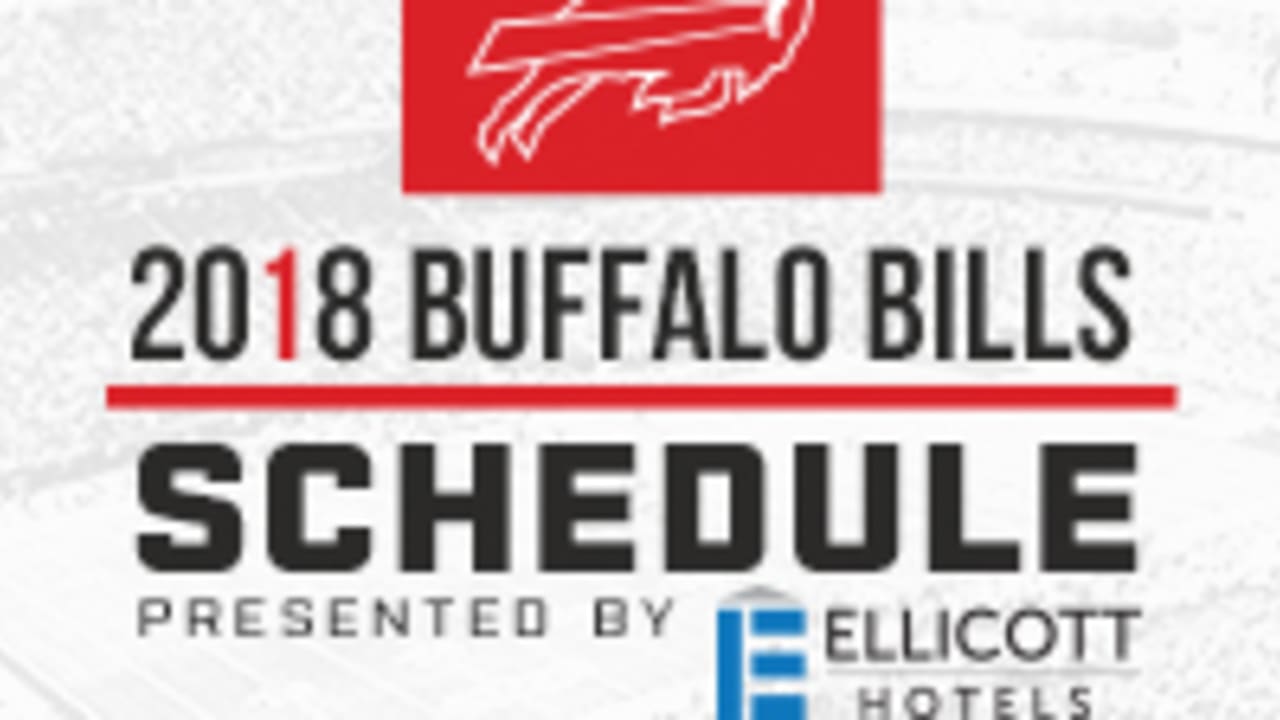 Buffalo Bills schedule 2018: Dates, times and opponents