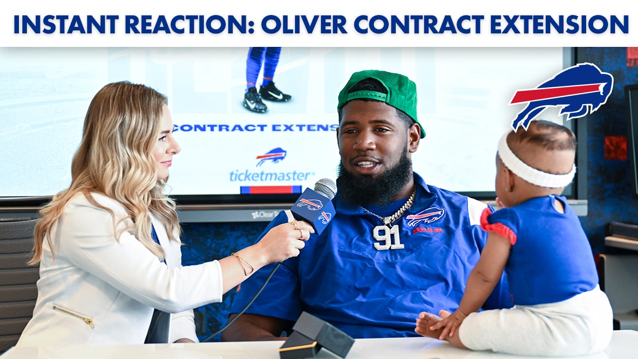 Ed Oliver signs four-year extension with Bills - Ed Oliver News