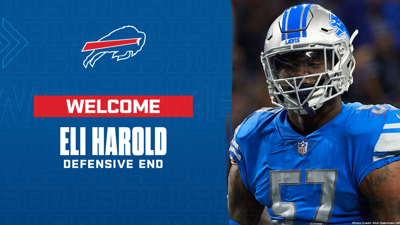 Bills trade defensive end Eli Harold to Eagles for offensive