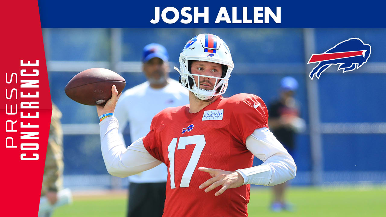 Buffalo Bills rookie QB Josh Allen not feeling pressure 