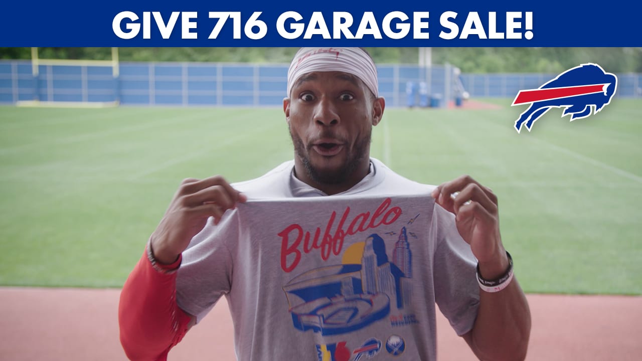 Buffalo Bills Garage Sale Benefitting Give 716! | Ft. Dawson Knox