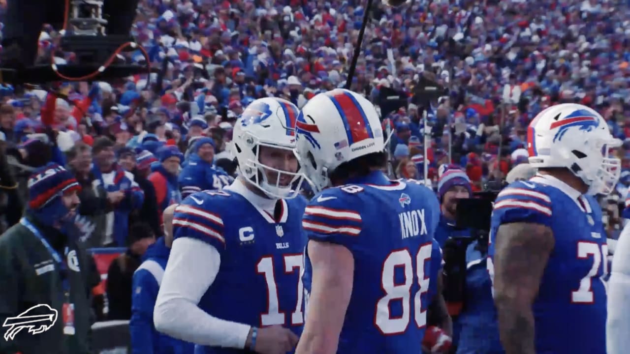 Field Access, Josh Allen powers his way for a TD in the snow