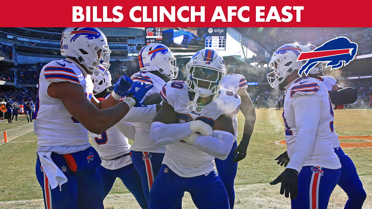 NFL on X: The @BuffaloBills are AFC East champs for the third