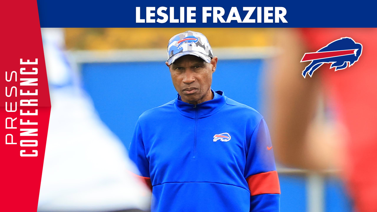 Bills defensive coordinator Leslie Frazier taking year off from