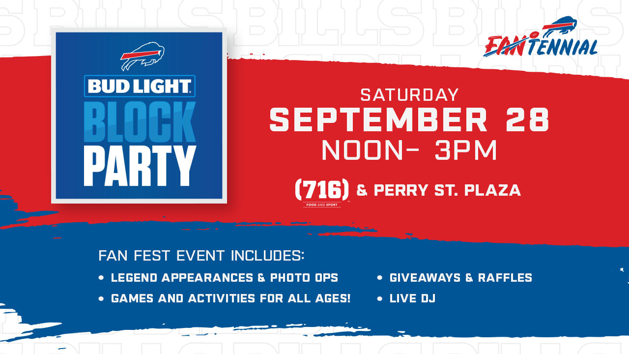 Buffalo Bills Block Party on Chippewa- September 19, 2022- Buffalo, NY 