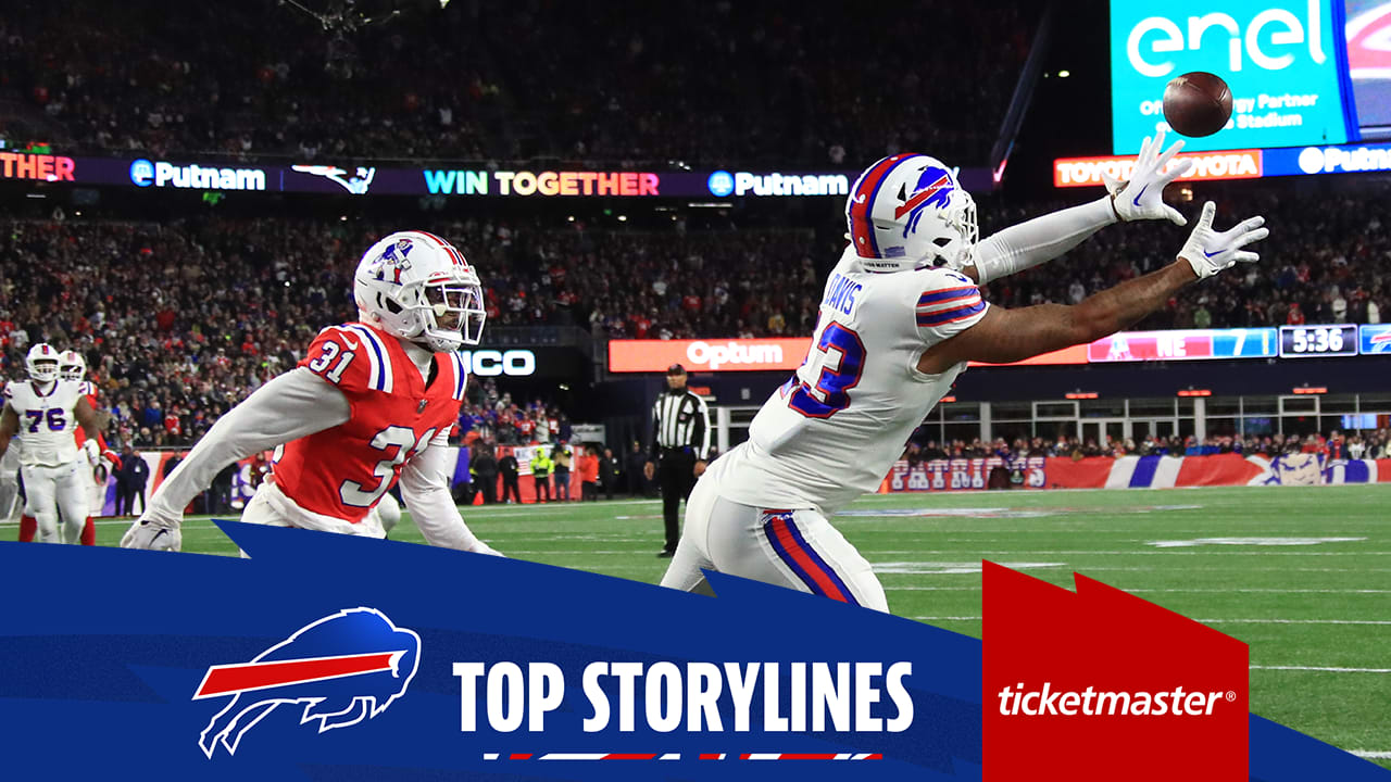 Patriots' top plays vs. Bills Week 7