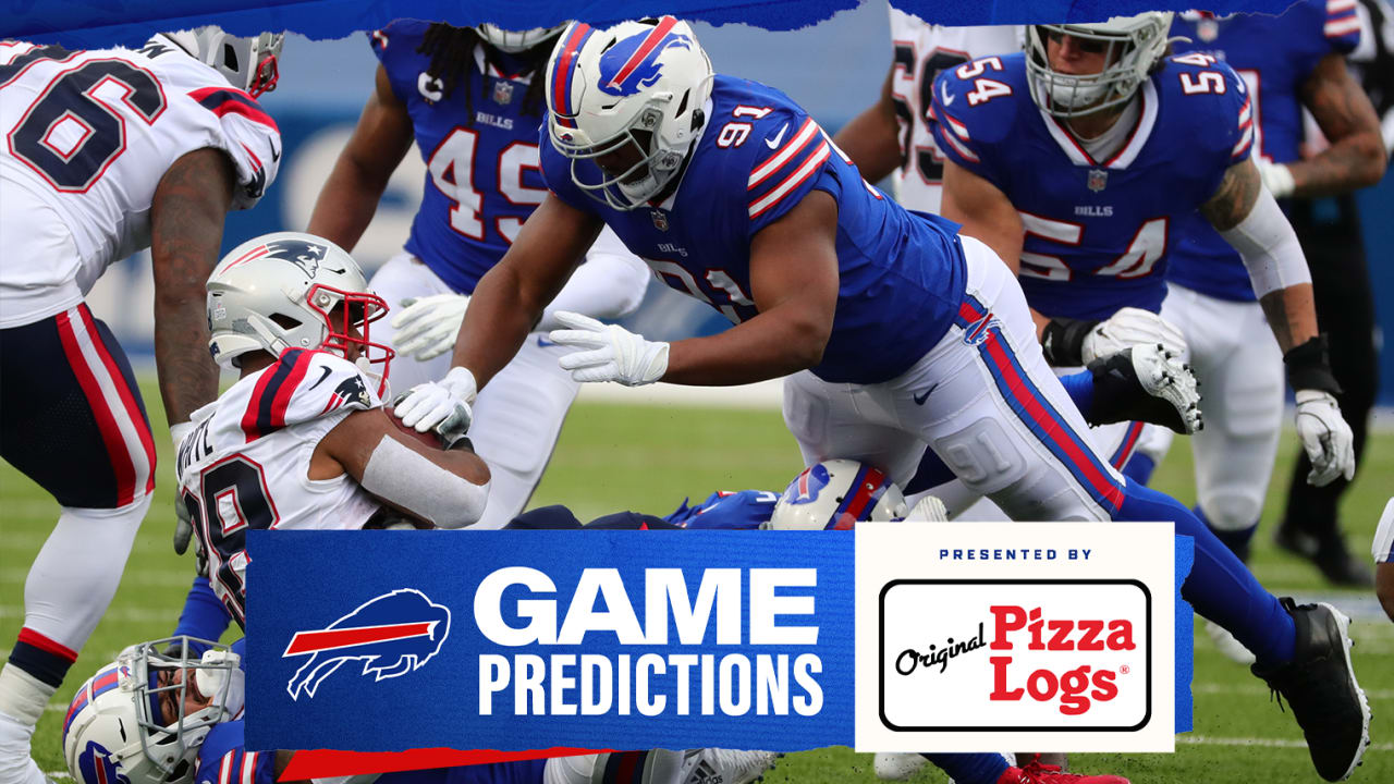 Game predictions, Bills vs. Patriots