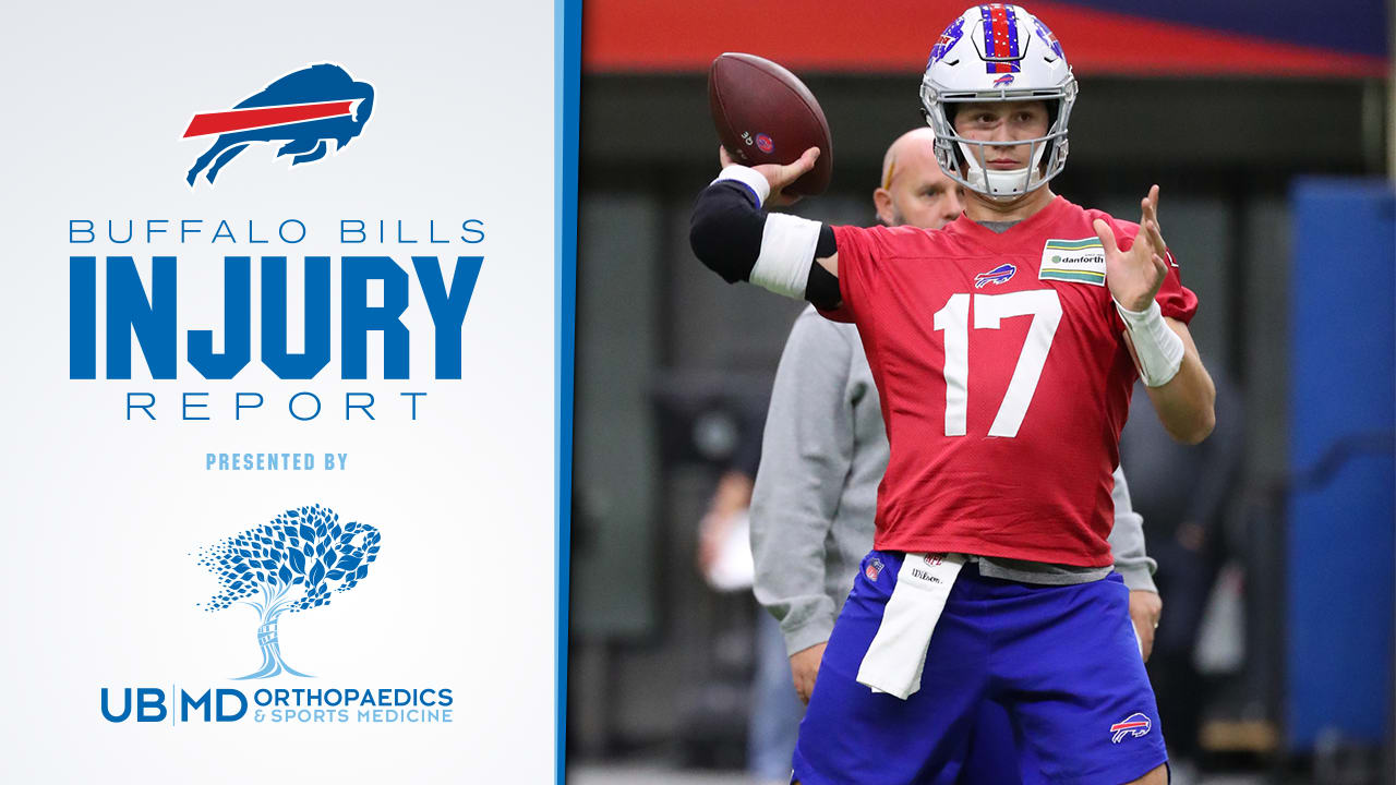 Report: Josh Allen's elbow injury 'short-term,' Bills QB expected