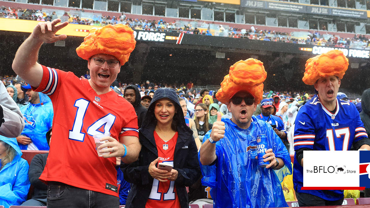 Road Invasion Bills fans takeover Washington